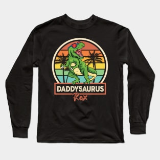 Daddysaurus Rex Long Sleeve T-Shirt